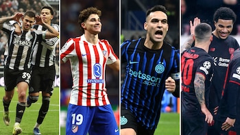Inter y Atlético de Madrid