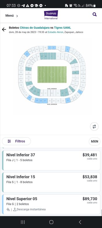 Para el partido de vuelta,