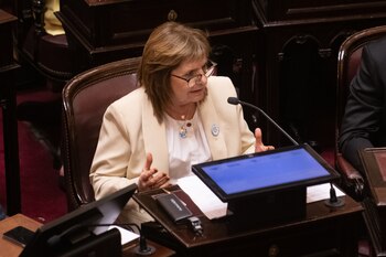 La jefa libertaria en la