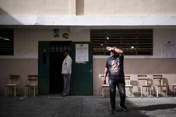 Los centros de votación estuvieron