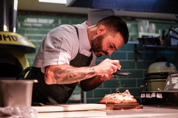 El chef Roberto Caballero, del restaurante Dolce Positano (Cedida)