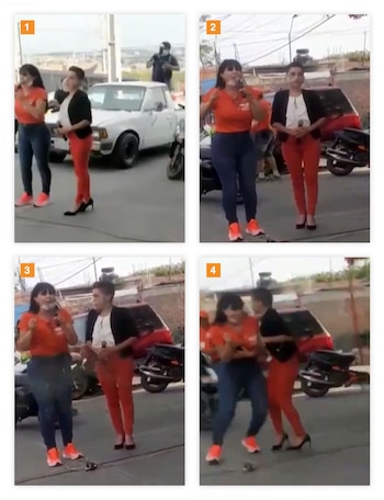 1. A las 17:50 horas,