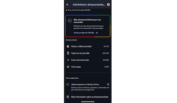 Eliminar fotos borrosas optimiza el espacio de Google Fotos. (Google Fotos)