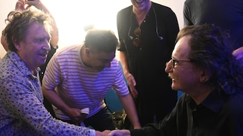 El encuentro entre Charly García