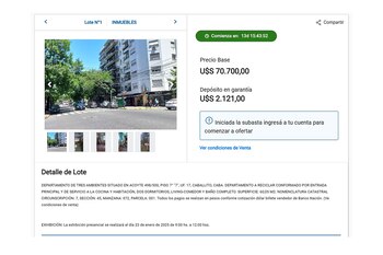 Una de las propiedades está