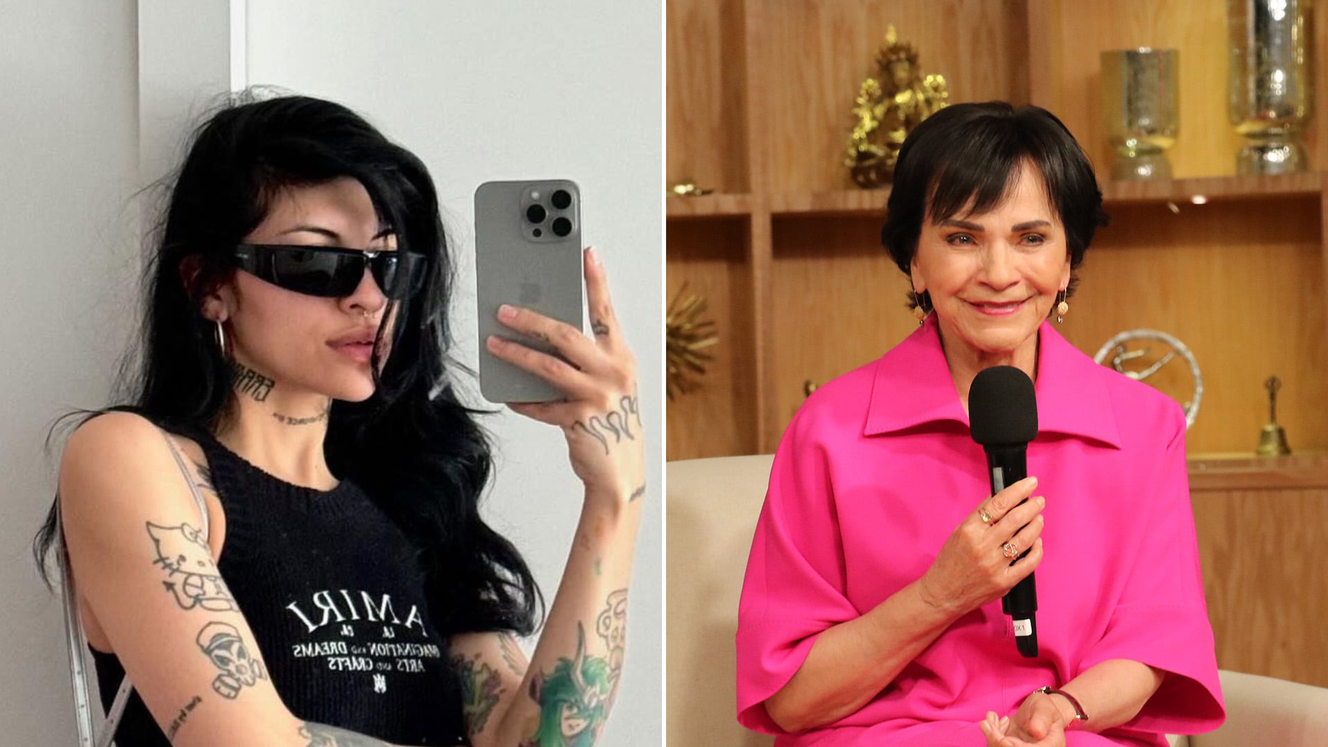 La artista argentina respondió desde el escenario a las críticas recibidas por su show, con un gesto que se viralizó en redes.|Crédito: cazzu - Infobae México