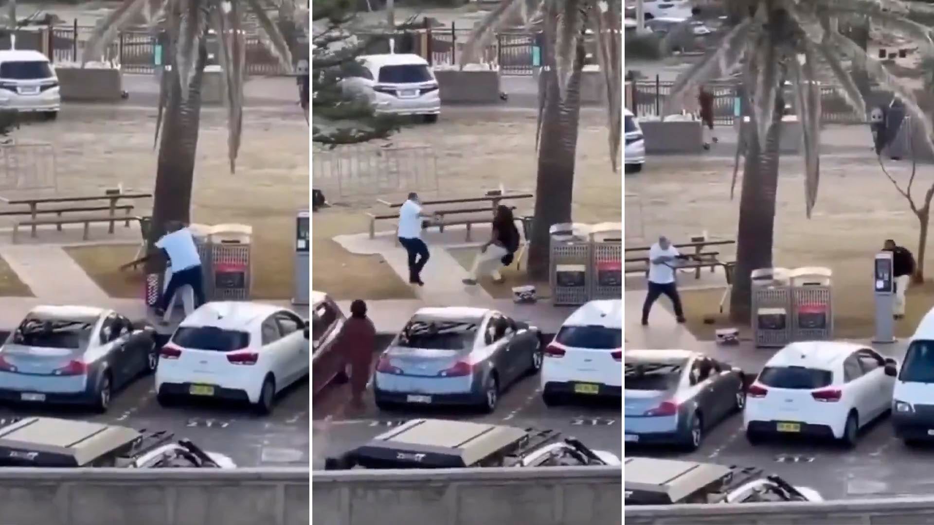 El momento en el que un civil logró desarmar a uno de los tiradores del ataque terrorista en Australia