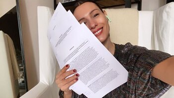 Pampita Ardohain dio a conocer
