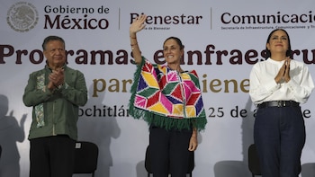 Claudia Sheinbaum destacó el mensaje de soberanía desde Hidalgo. (Foto: Presidencia)