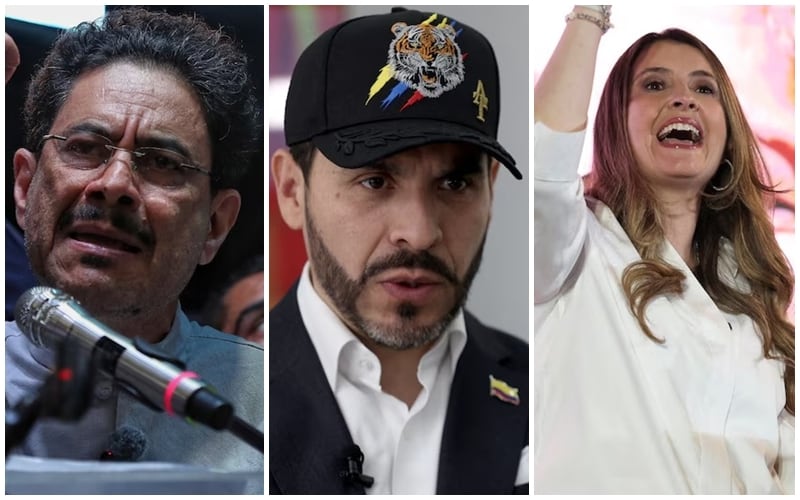 Iván Cepeda, Abelardo de la Espriella y Paloma Valencia lideran carrera a la Presidencia tras las elecciones del 8 de marzo, según Atlas-Intel - crédito AP - REUTERS