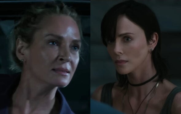 Charlize Theron estaba muy emocionada de trabajar con Uma Thurman en The Old Guard 2(Escena de