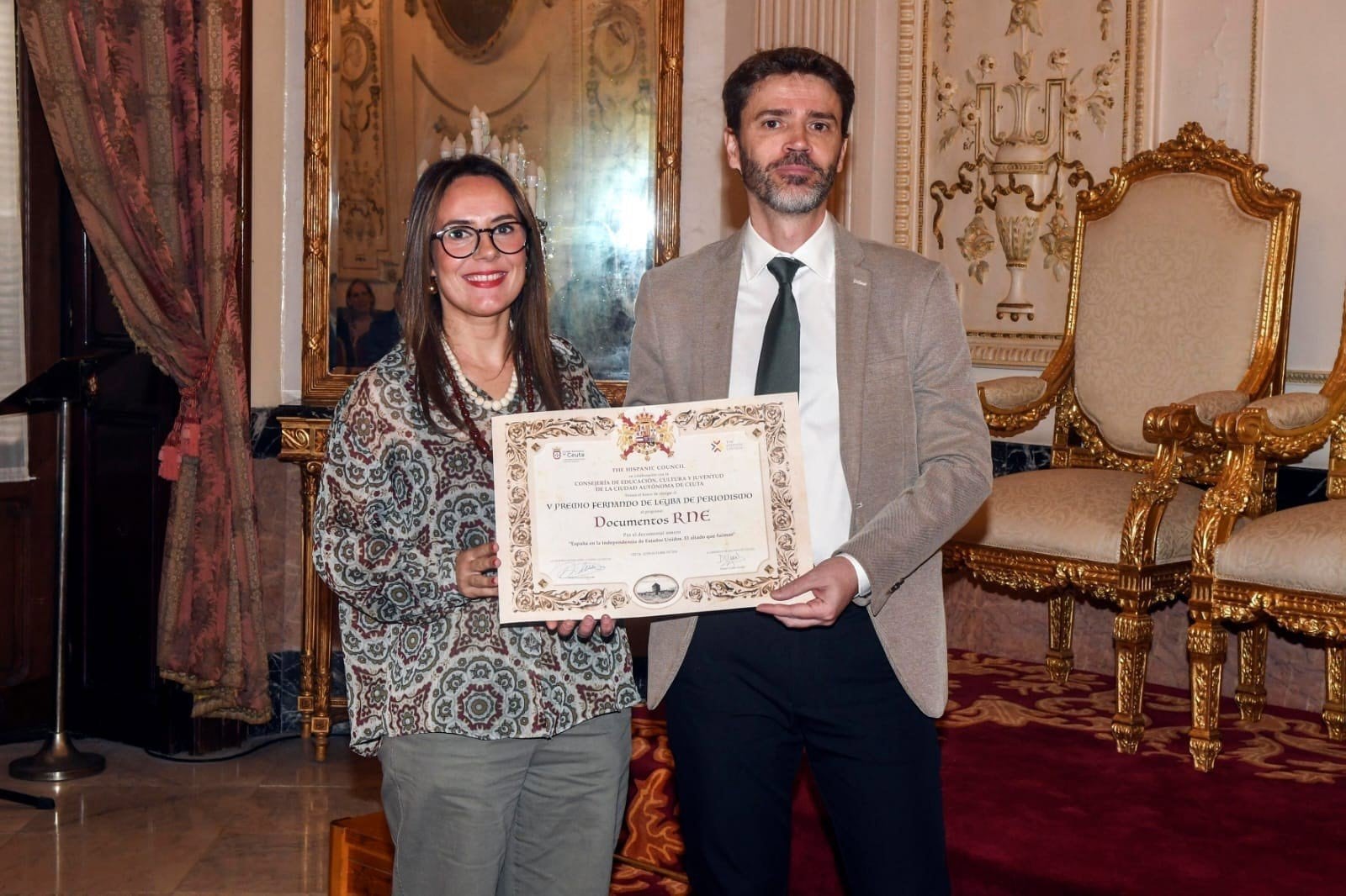 'Documentos RNE' gana el Premio Fernando de Leyba por su documental sobre el papel de España en la independencia de EEUU