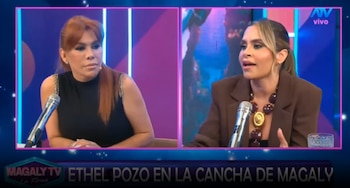 Magaly Medina critica a Janet Barboza y Edson Dávila tras la salida de Ethel Pozo de ‘América Hoy’. Captura: Magaly TV La Firme.
