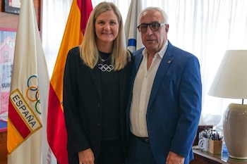 03/09/2026 Kirsty Coventry, presidenta del COI, y Alejandro Blanco, presidente del COE.
EUROPA ESPAÑA DEPORTES
COE