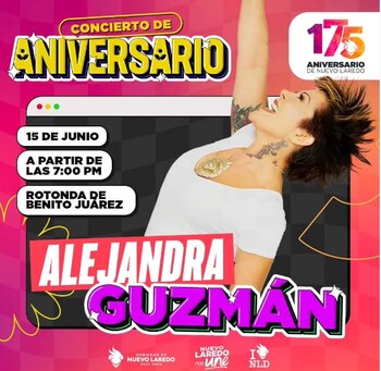 La cantante estaba en el