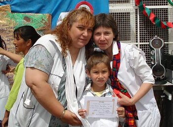 Gladys después de un acto