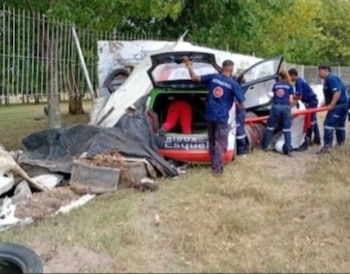 El equipo de rescate en