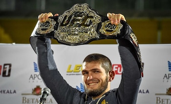 Khabib atribuyó los campeones de Daguestán a gimnasios sin comodidades, entrenadores de varias generaciones y una cultura de lucha arraigada en el Cáucaso (AFP)