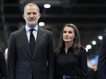 Los reyes Felipe VI y