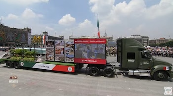 En el desfile 'participan' las