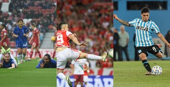 Ligas de Inglaterra, Brasil y Argentina celebraron con goles colombianos en la última jornada del fútbol mundial - crédito Chelsea, Inter y Racing