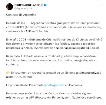 Grupo Aquelarre dice que la