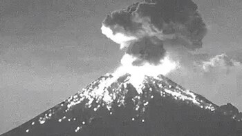 Popocatépetl (Foto: WebcamsdeMexico)