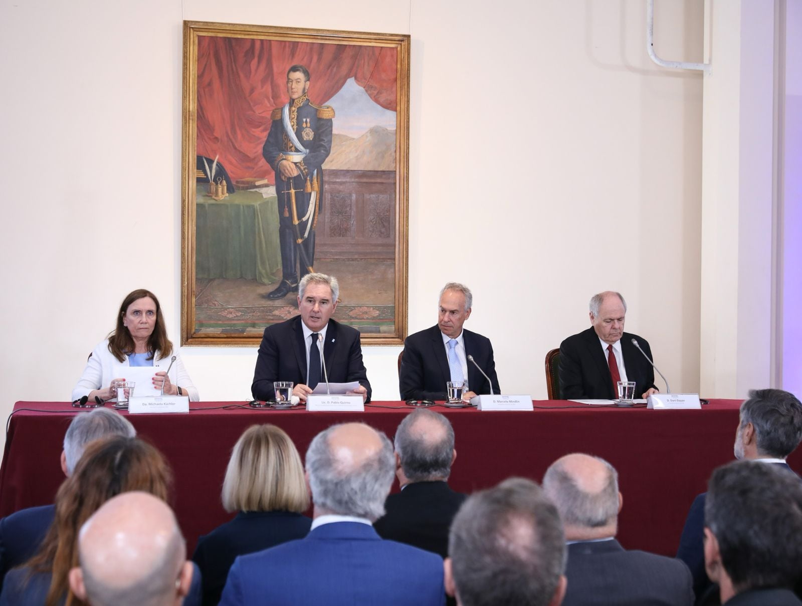 El traspaso de mando de Israel a la Argentina se realizó en el Palacio San Martín