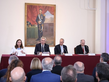 El traspaso de mando de Israel a la Argentina se realizó en el Palacio San Martín