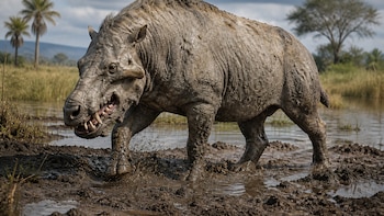 Así era Entelodon magnus, el “cerdo del infierno” que comía como un omnívoro hace millones de años