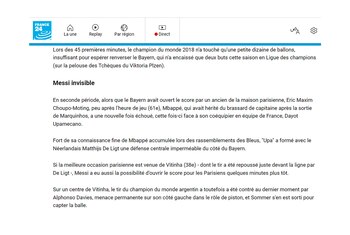 La crítica de France 24