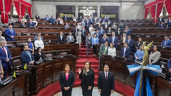 La presidenta del Organismo Judicial