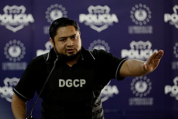 El director de Centros Penales, Osiris Luna, en una fotografía de archivo. EFE/Rodrigo Sura