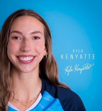 La bienvenida regatina a Kyla Kenyatte. - Crédito: Regatas Lima