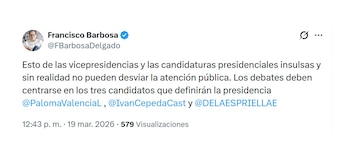 Este fue el comentario en