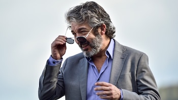 Ricardo Darin en 2017 en el Festival de San Sebastián presentando "La Cordillera" (AP Photo/Alvaro Barrientos)