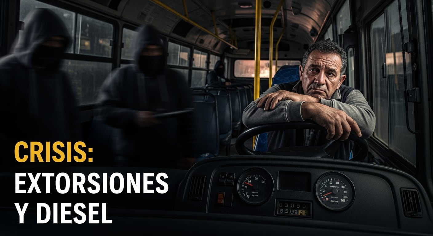 Guatemala: Gremiales del transporte extraurbano alertan por una crisis con extorsiones y diésel