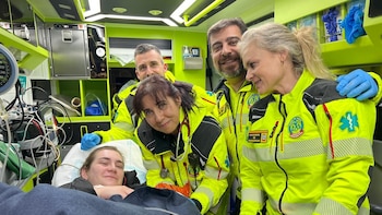 Nace un bebe en plena