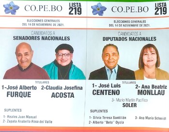 Foto: Boleta de Corriente De