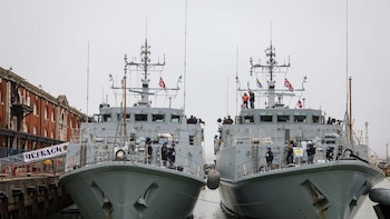 Los buques ucranianos que podrían unirse a una misión de Europa en el estrecho de Ormuz