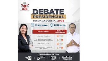 Debate presidencial entre Keiko Fujimori y Roberto Sánchez: orden, bloques y transmisión