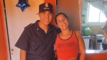 El oficial Ian Joaquín Ruiz