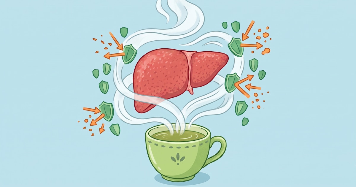 El impacto del té verde en el hígado: beneficios reales, dosis recomendadas y advertencias sobre los extractos