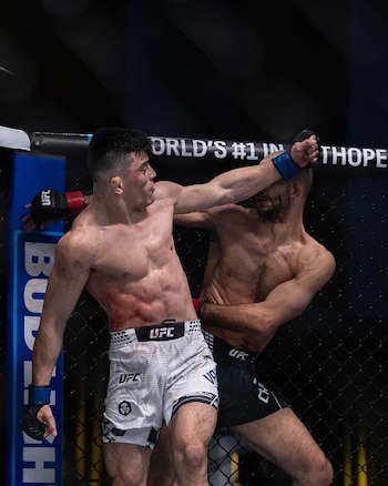 El momento exacto del brutal