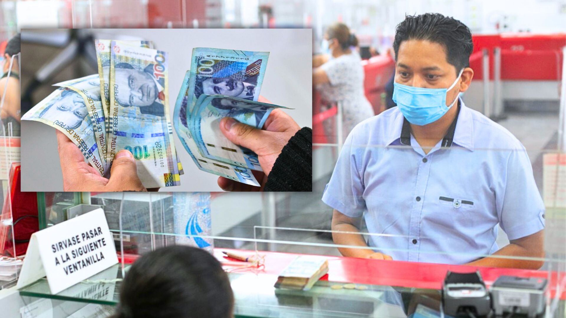 Los trabajadores CAS recibirán gratificación similar a la del sector privado. - Crédito Composición Infobae/Edwin Montesinos/Infobae/Paula Elizalde/Andina