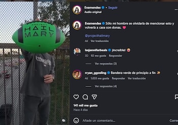 Eva Mendes apoya contantemente los