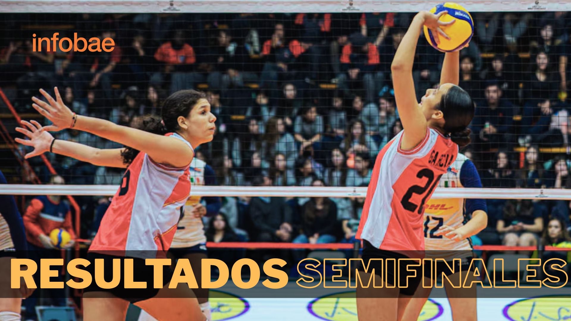 Resultados de las semifinales del Mundial Sub 17 de vóley 2026