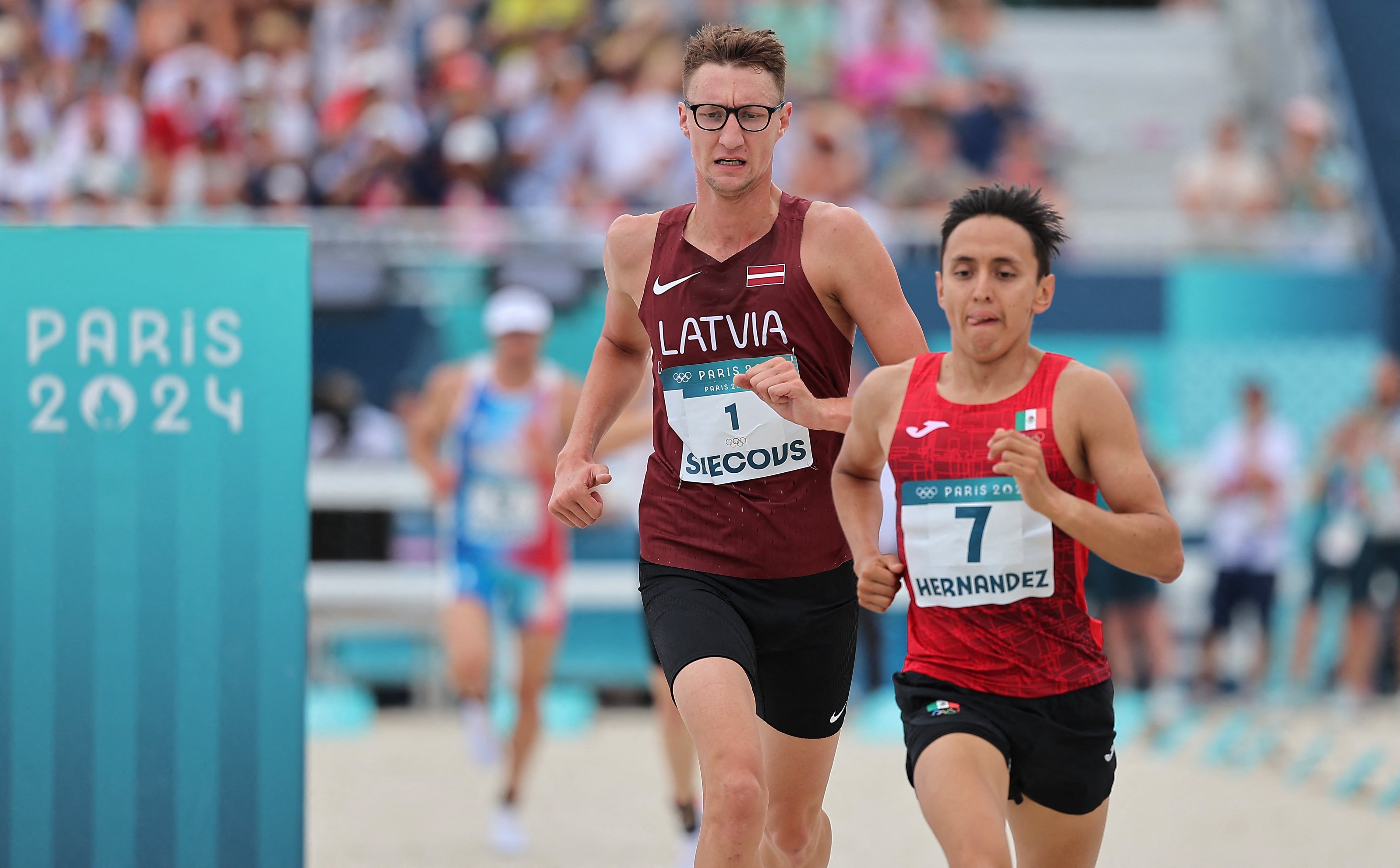 El mexicano finalizó en cuarto puesto en los Juegos Olímpicos de París 2024, pero decidió poner pausa a su carrera deportiva para estudiar una maestría en Estados Unidos. (REUTERS/Zohra Bensemra)