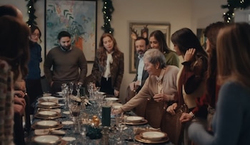 Fragmento del anuncio navideño de