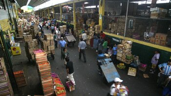 Comerciantes del Mercado Mayorista de